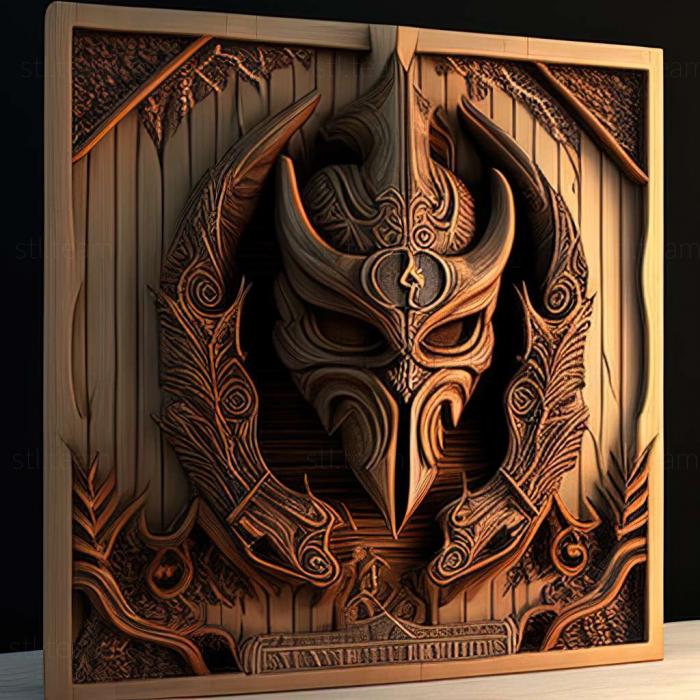 3D модель Игра The Elder Scrolls 5 Скайрим Hearthfire (STL)